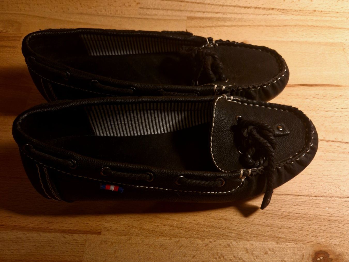 Scarpe da donna: Schicke Mokassins, schwarz, Gr. 36 – Usato da Lungern venduto da jcj007