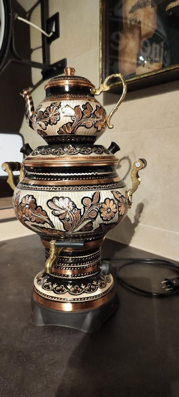 Bollitori: Teekocher Türkischer Semaver – Nuovo (secondo la descrizione) da Rubigen venduto da HEIDA_82 4