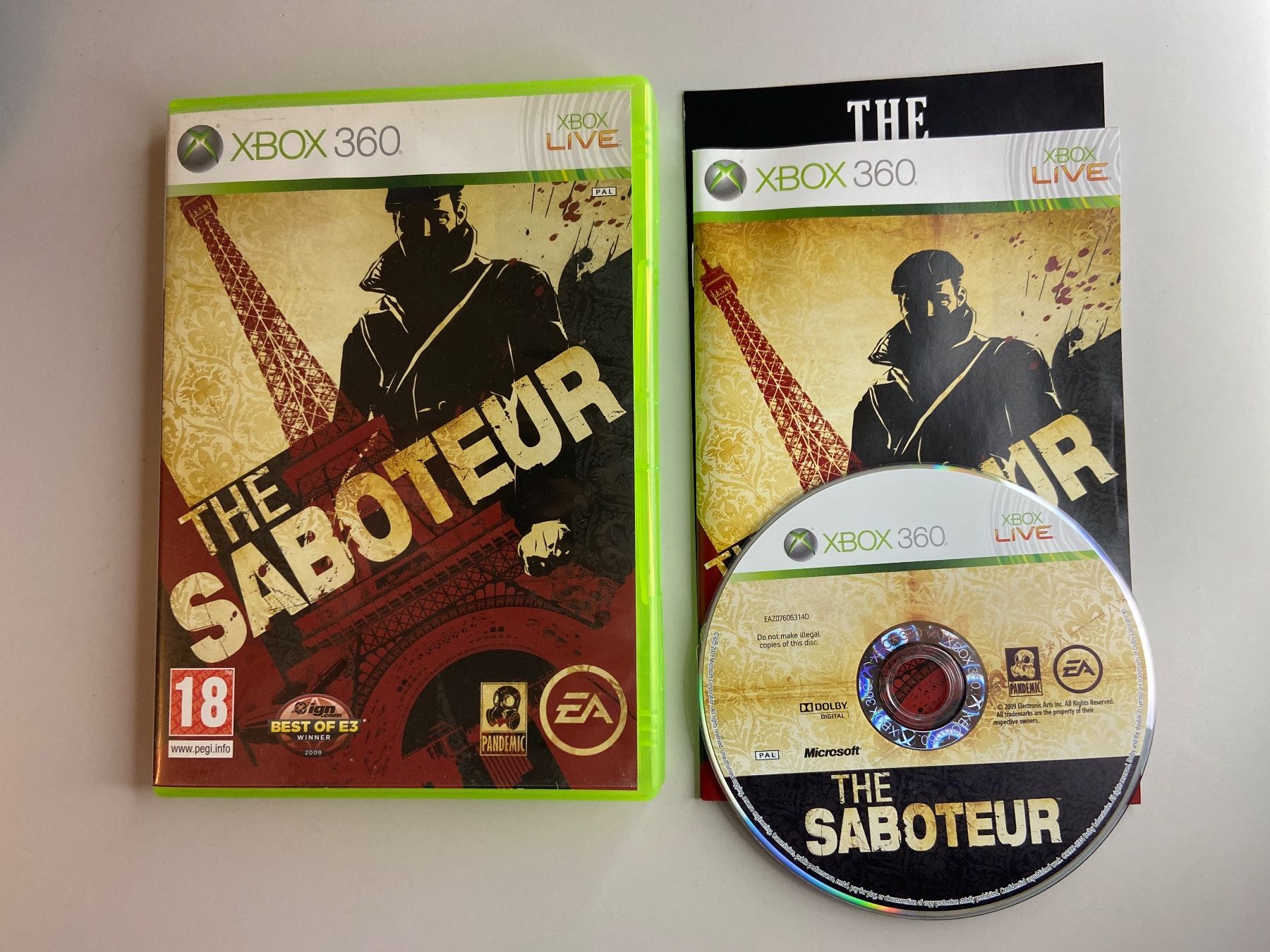 Microsoft Giochi: The Saboteur - Xbox 360 – Usato da St.gallen venduto da taduz