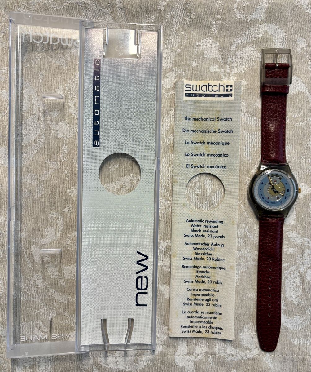 Swatch Montres: SWATCH Automatic Rubin ungetragen.! – Neuf (Voir description) à Bülach par Cspadanuda 2