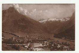 Ansichtskarte 1999 Engelberg mit dem Hähnen, Obwalden