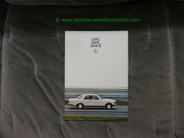 Mercedes-Benz E-Klasse Coupé W123 1977/01 Prospekt deutsch