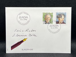 Ersttagsbrief Europa 96: Ausgabetag 14.5.1996