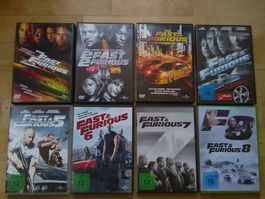 Fast & Furious (1-8) - Collection      >DE/EN/TR<    8-DVD's