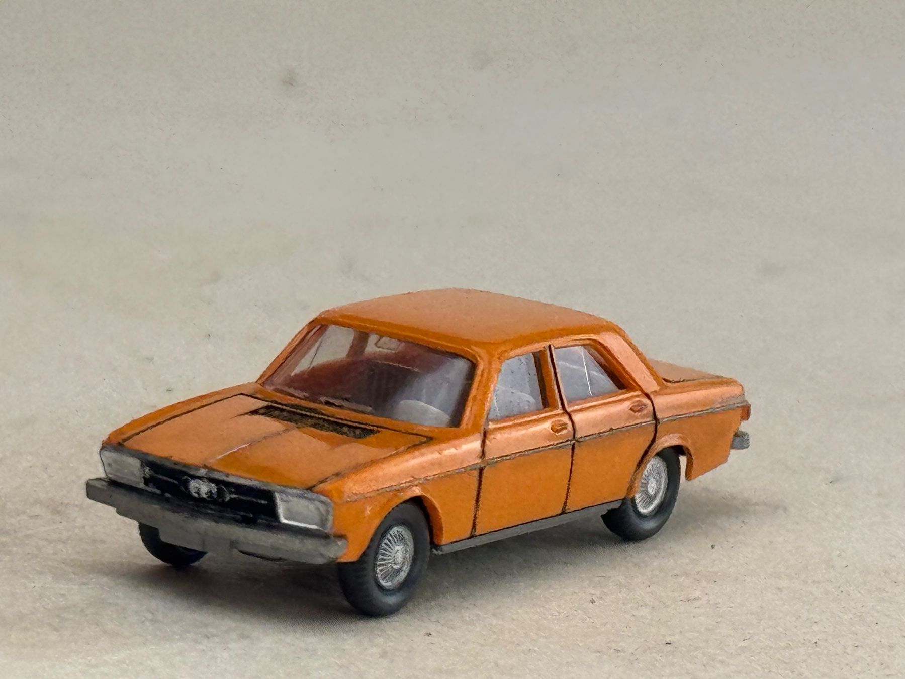 Fiat Modellini d'auto: GB2- Wiking Audi 100 orange – Usato da Elm venduto da Wikmtz