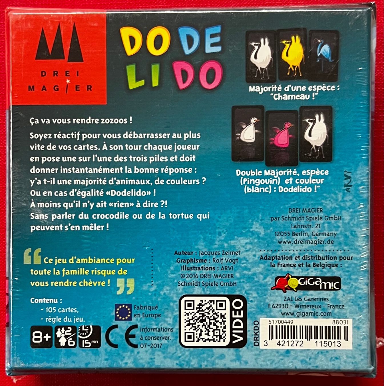 Giochi: Jeu DODE Mill LIDO.010 Ça va vous rendre zozoos ! – Usato da Nyon venduto da 65d45 2