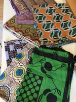 Afrikanische stoffe zum Basteln