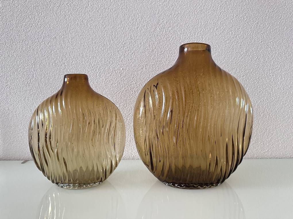 Gläser: 2 Vases décoratifs en verre – Gebraucht aus Bussigny von Lanoy28 4