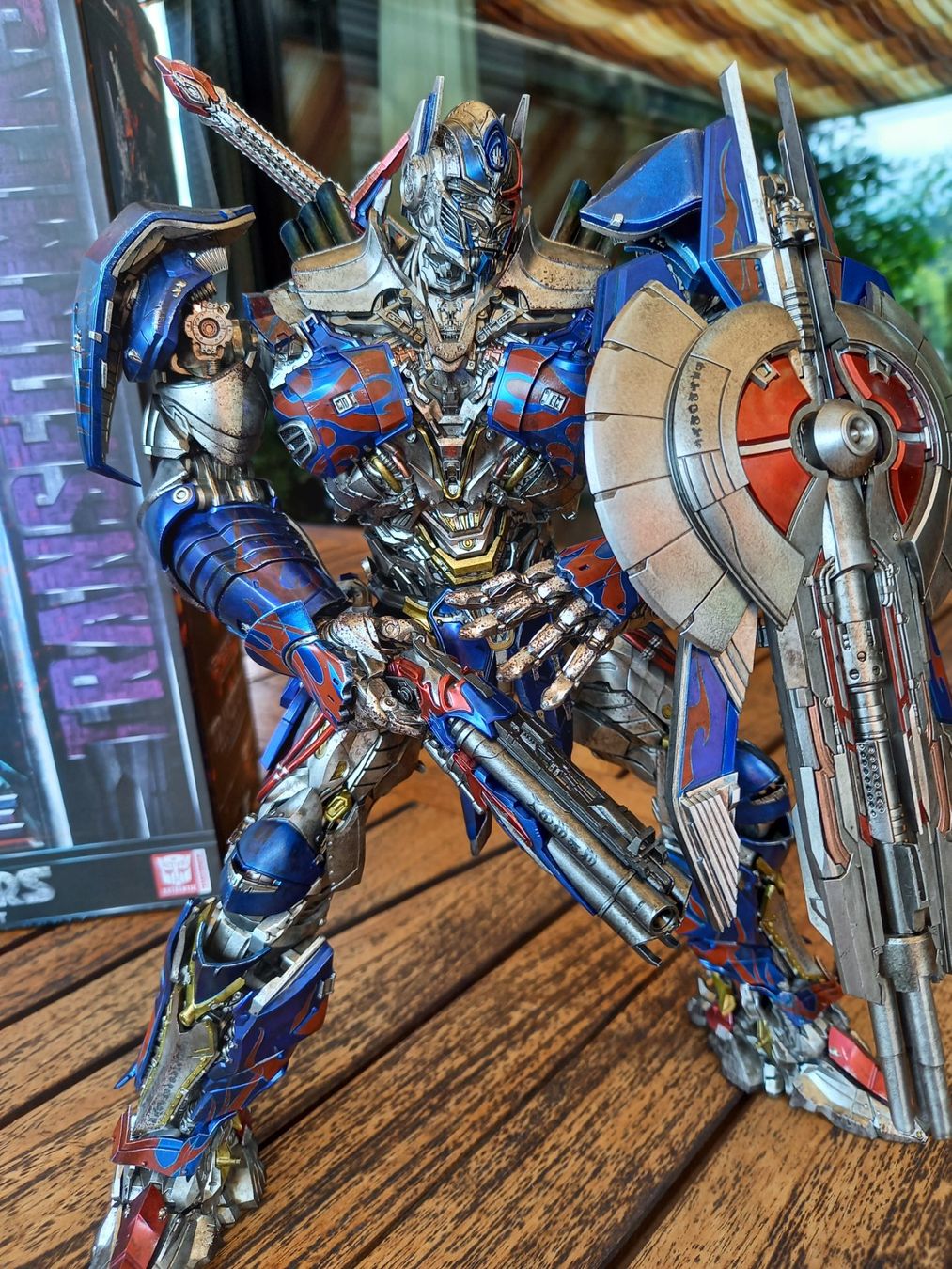 Hasbro Statuette: Threezero DLX Transformers Nemesis Prime The Last Knight – Nuovo (secondo la descrizione) da Caslano venduto da mecha_gundam 5