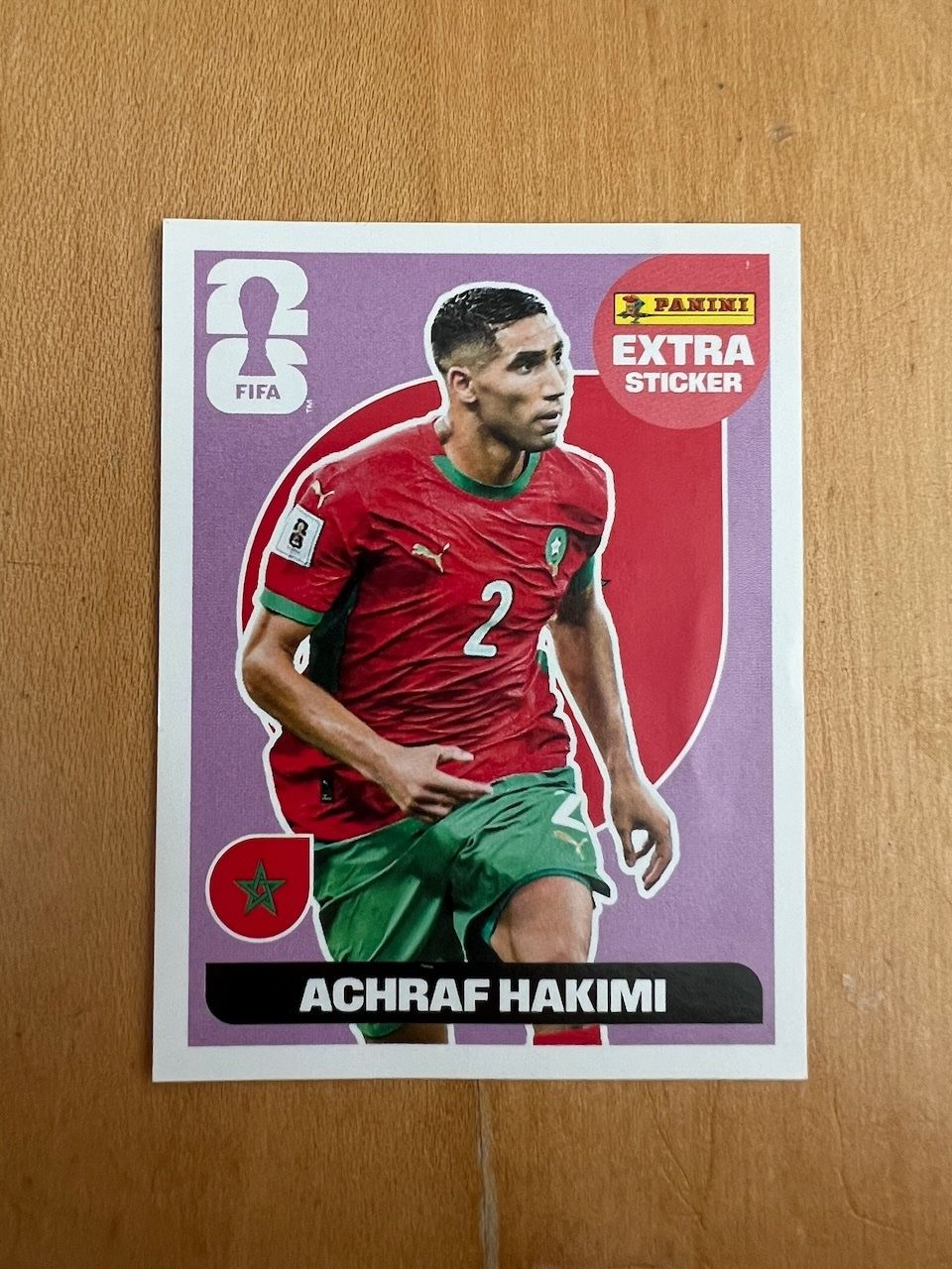 Panini Carte collezionabili: Achraf Hakimi Marokko Panini WM 2026 Extra Sticker – Nuovo (secondo la descrizione) da Pfaffhausen venduto da dani_p_2014
