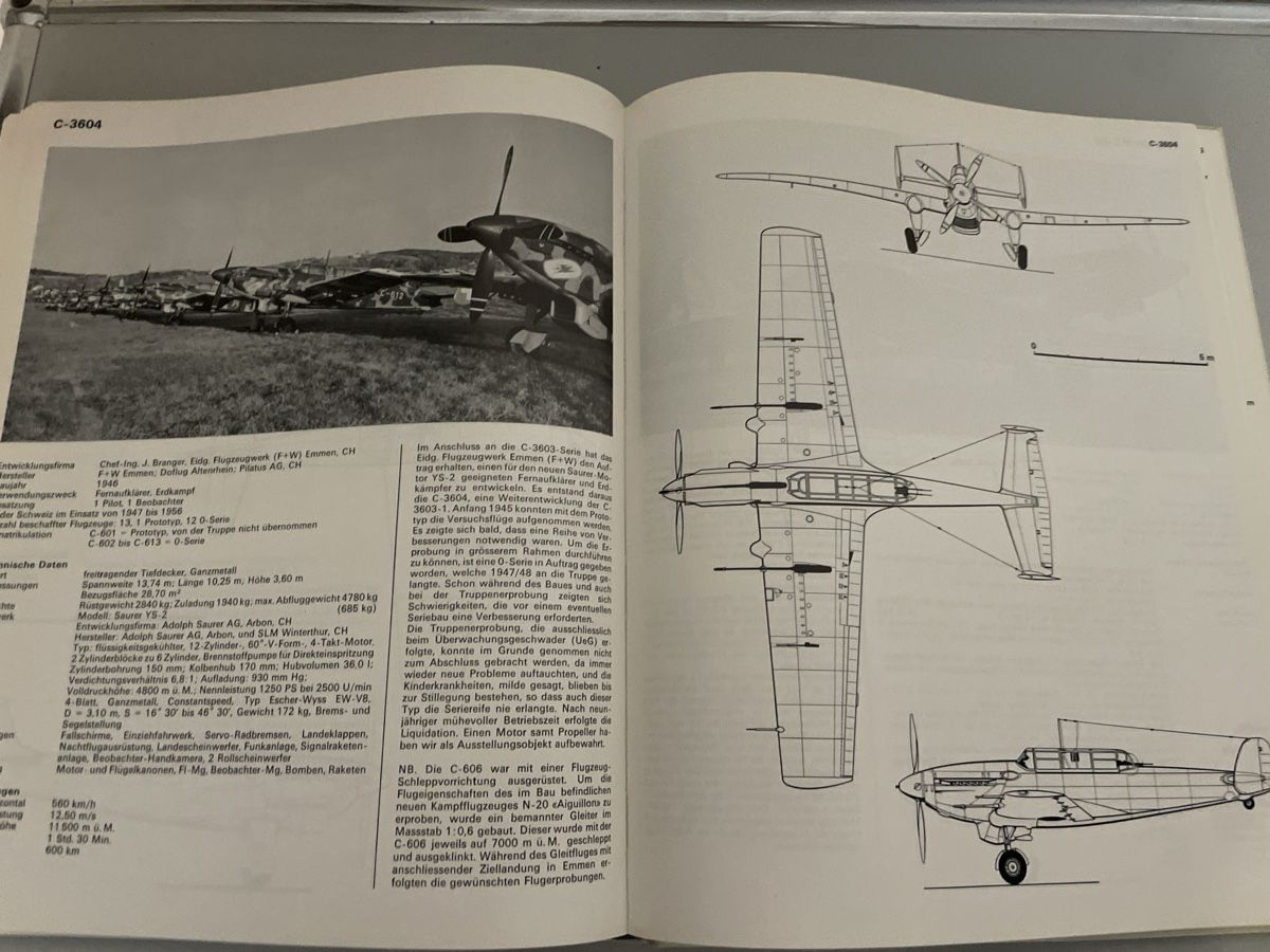 Libri: Die Flugzeuge der schweizerischen Fliegertruppe seit 1914 – Usato da Winterthur venduto da cheerio97 6