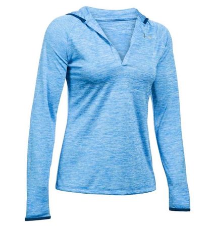 UNDER ARMOUR M/NP50CHF Tech Long Sleeve Hooded Henley