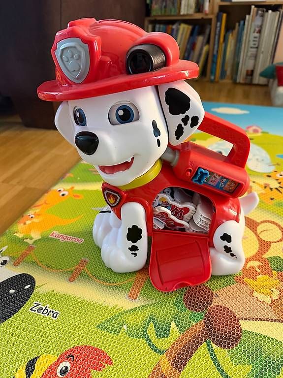 Spielzeuge: Paw Patrol Marshall Buchstaben leckerlie – Gebraucht aus Birsfelden von Mischi03