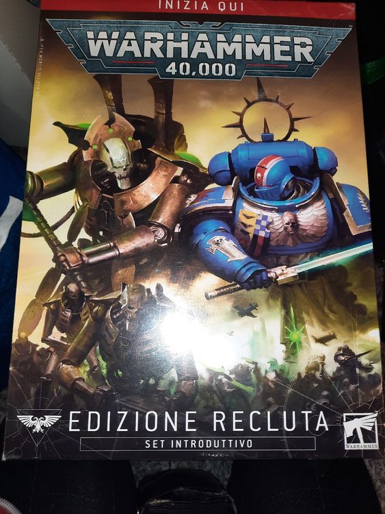 Space Marine Board Game in Epic Warhammer 40k Scale Starter set 1st edition
