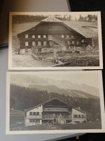 Zwei Echt Photo Karten / Bauernhof Wo? Ausgabe ca. 1930