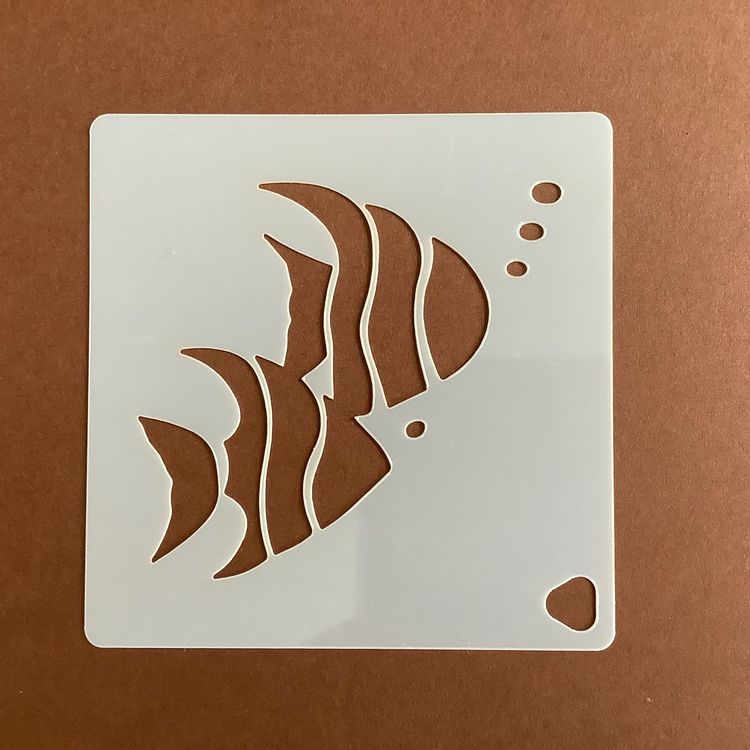 Schablone Fisch poissons Chablon pochoir (Neu (gemäss Beschreibung)) in ...