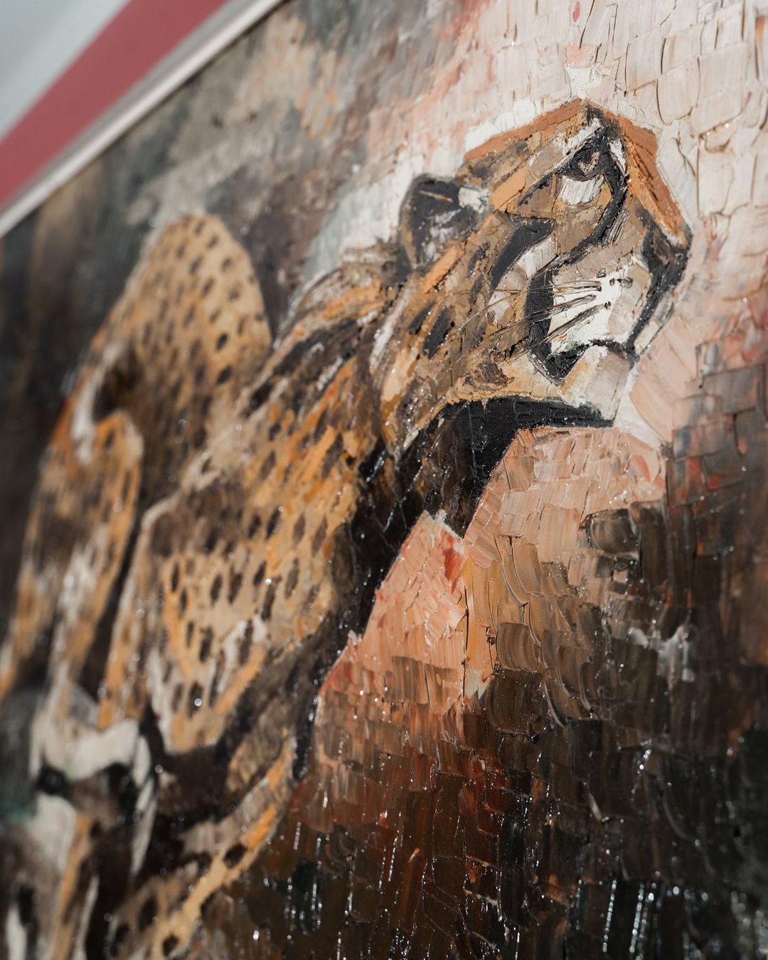 Gemälde: TABLEAU R.V MAJESTUEUX – Gebraucht aus Moutier von Vintage-signature 3