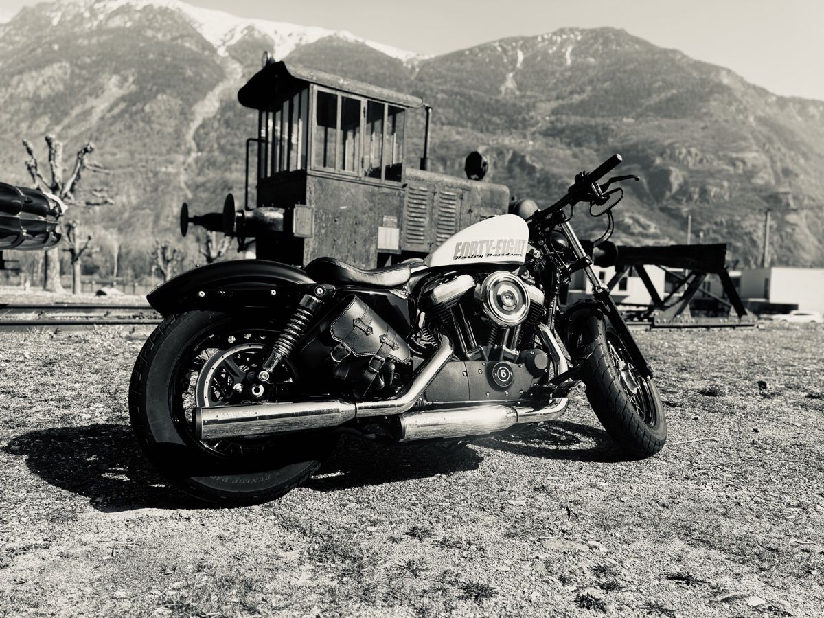 Harley-Davidson Chopper: Harley Davidson forty eight  – Usato da Monthey venduto da she_jq2x