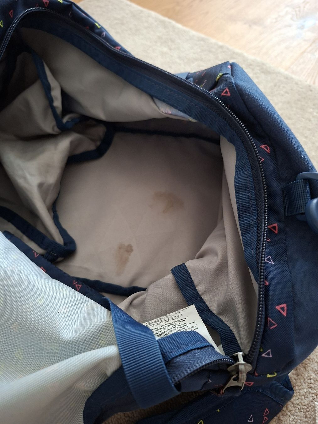 Satch Kindertaschen:  Satch Blue Triangles Rucksack und Tasche   – Gebraucht aus Aadorf von Hupfgump 2