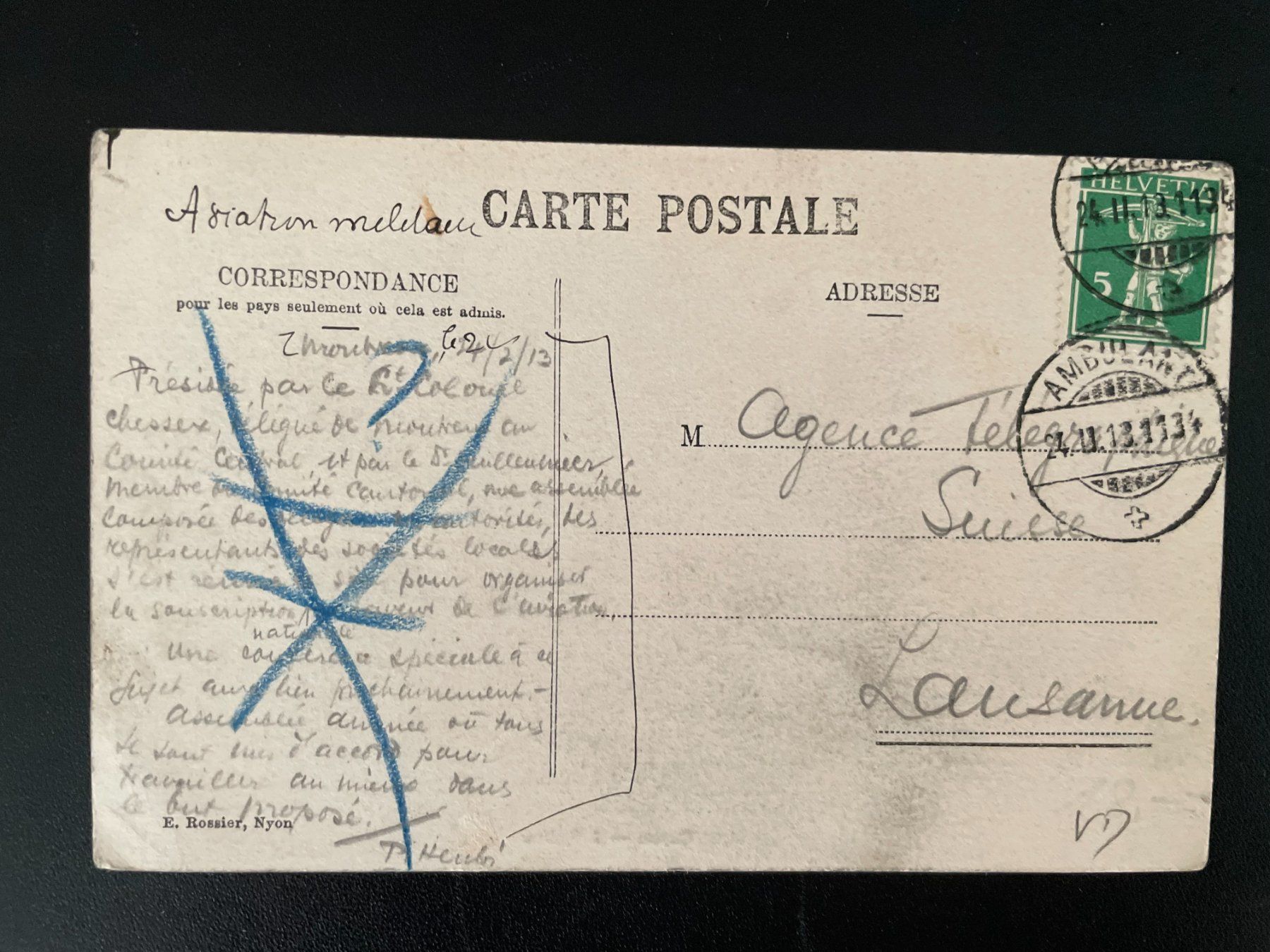 Cartes postales: AK VD Gryon, à Rabou – D'occasion à Thal par Danny82 1