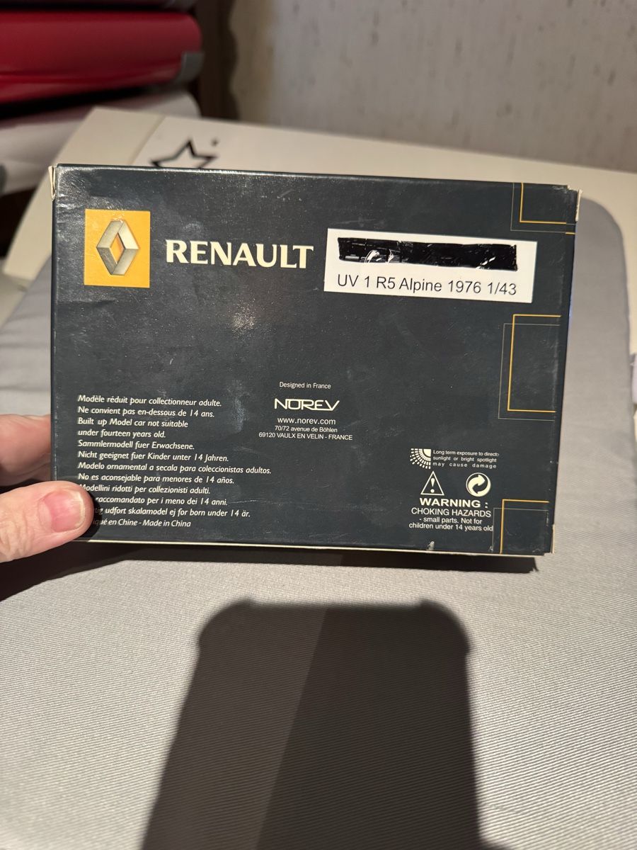 Renault Modellini d'auto: Modelauto Renault 5 Alpine 1976 1/43 – Nuovo e nell'imballaggio originale da Reinach AG venduto da Niccis_Kreativwelt 1
