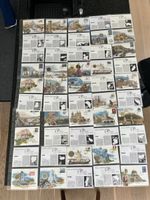 Sammlung 100 Stück Münz-Briefe aus aller Welt