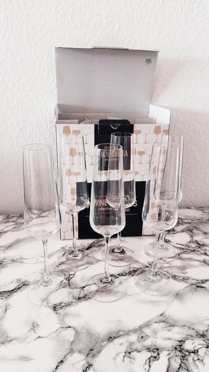 Lot De 8 Flûtes à Champagne En Cristal De Baccarat En Vente Sur