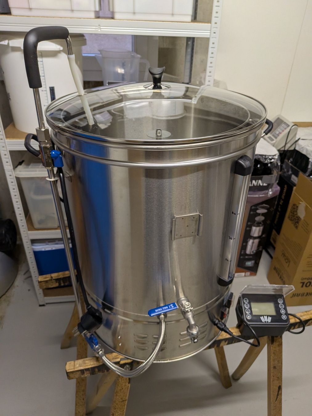Pentole: A vendre système de brassage all in one 70L – Usato da Ecuvillens venduto da Moucebru 8