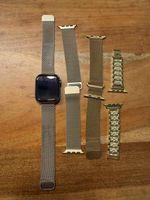 Apple Watch Series 9 GPS + Cellular, 45mm Edelstahl Graphit