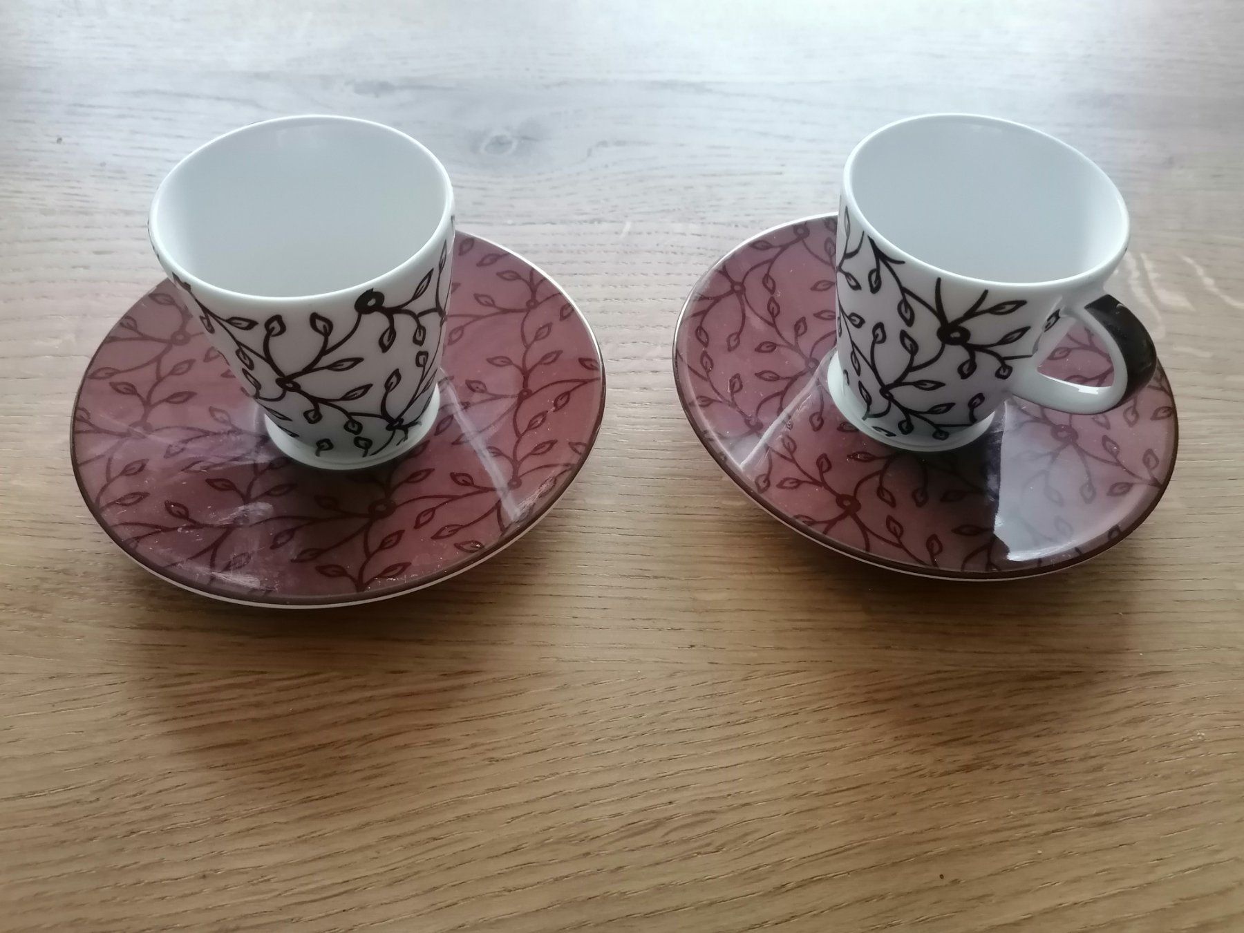 Villeroy & Boch Tazze: Villeroy & Boch, Espresso Tassen mit Unterteller – Usato da Basel venduto da vintagecollector