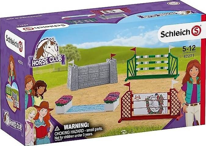 Schleich Spielzeuge: Schleich 42271 "Horse Club Springparcours" – Gebraucht aus Othmarsingen von Kamoff