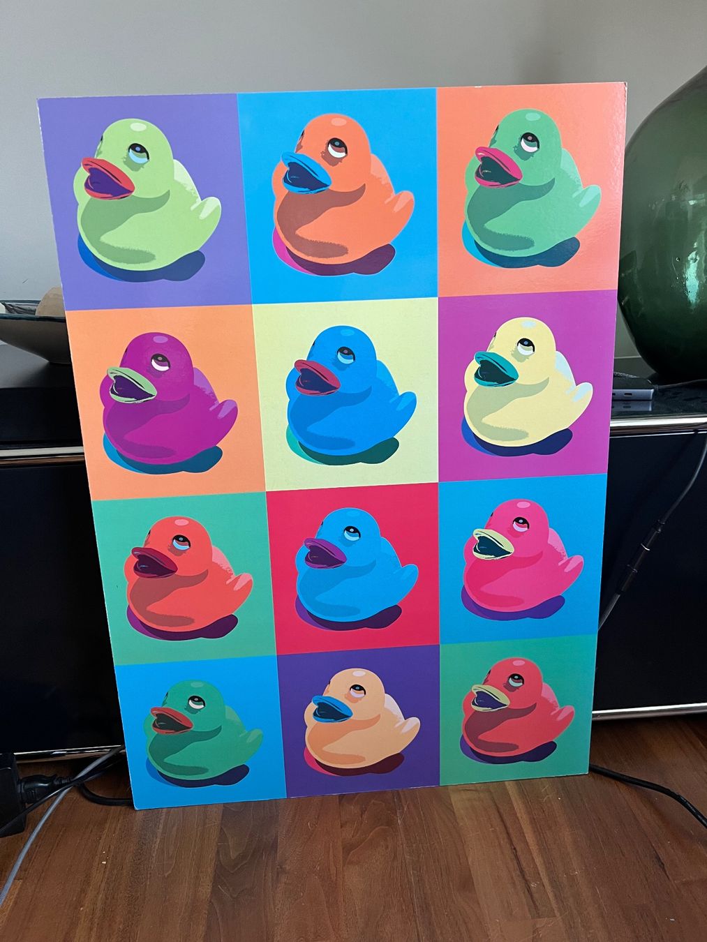 Foto & Immagini: Pop Art Kinsta Enten Ikea Wanddeko – Usato da Jona venduto da Sariksa
