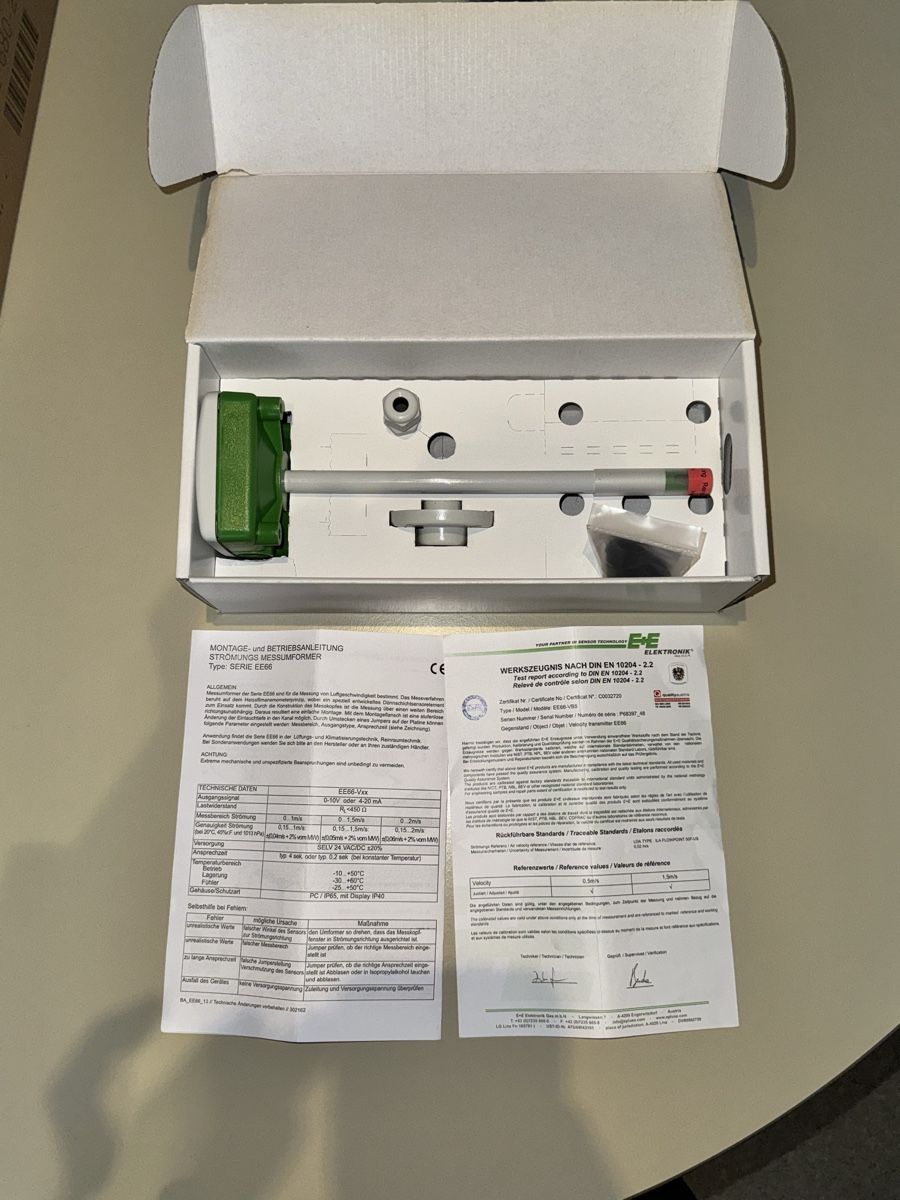 Steuerung: E+E Windgeschwindigkeitssensor E65-VB5 – Neu und originalverpackt aus Hägglingen von Lukas_7