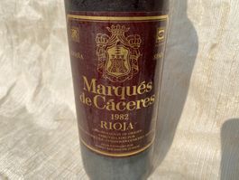 Marques de Caceres Rioja 1982 Wein 0.75l Flasche