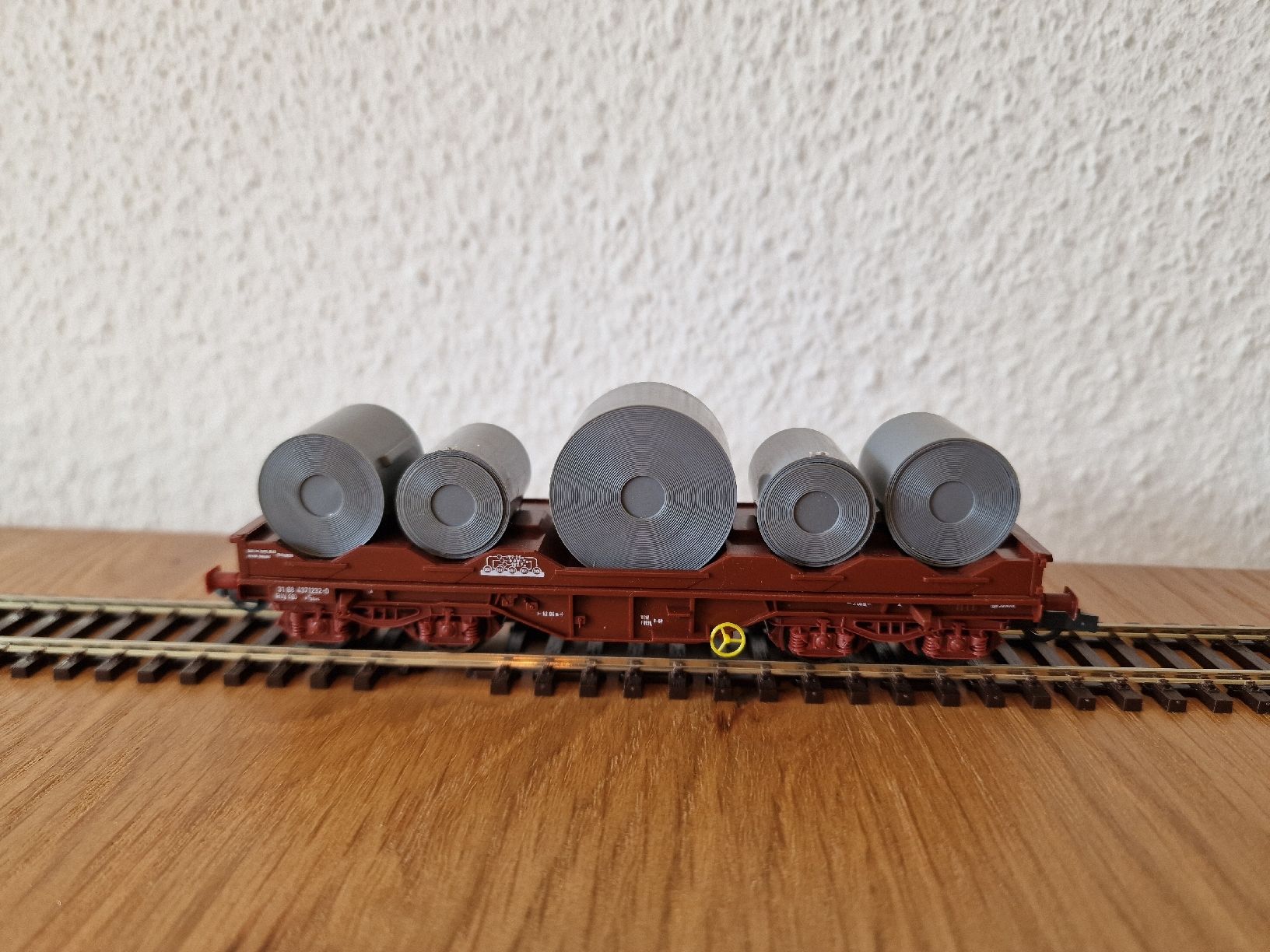 Roco Trains électriques: SNCB Schwerlastwagen mit Rollen H0 – D'occasion à Matten b. Interlaken par lor_hr9w 1