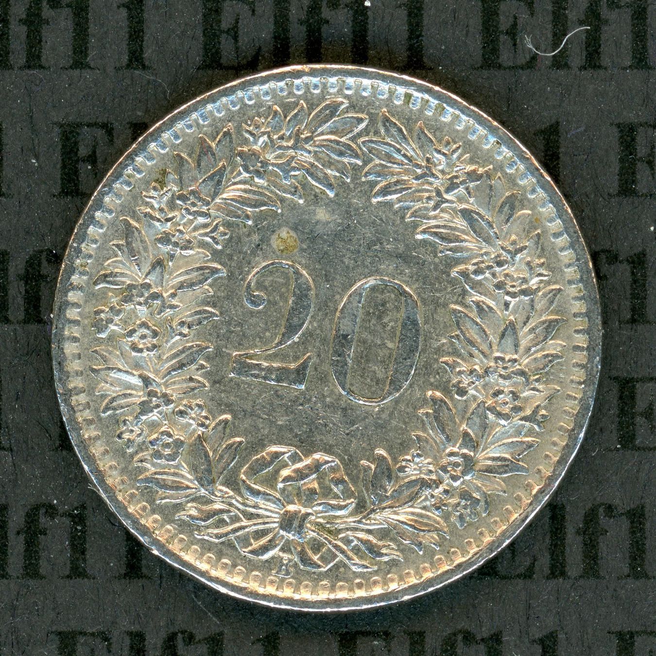 Alle Münzen: CHF___0.20 1965 ss-vz 20 Rappen – Gebraucht aus Widnau von Elf11 1