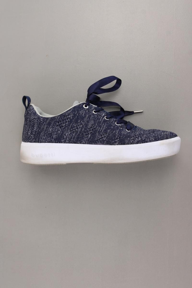 Chaussures femmes: Bugatti Sneaker Gr. 40 mit Glitzer blau – D'occasion à Neustadt an der Waldnaab par SecondLifeFashion