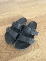 Birkenstock Sandalen Schwarz aus Gummi