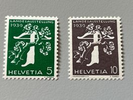 Briefmarke - Schweiz - Landesausstellung 1939 - postfrisch
