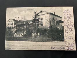 1905 S/W Karte vom Kinderspital Basel - Schaffhausen
