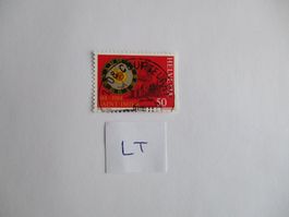 Voll Letzttagsstempel der Poststelle 2608 Courtelary