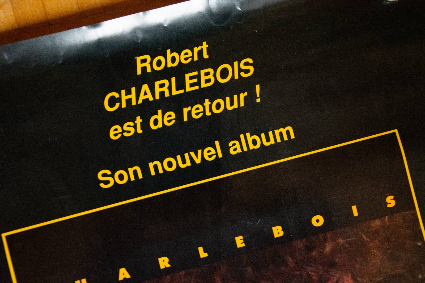 Foto & Immagini: Affiche Robert Charlebois - Dense - 1988 – Usato da Belmont-sur-Yverdon venduto da ag97 3