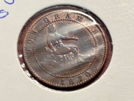 Übergangsregierung Spanien 2 Cent. 1870