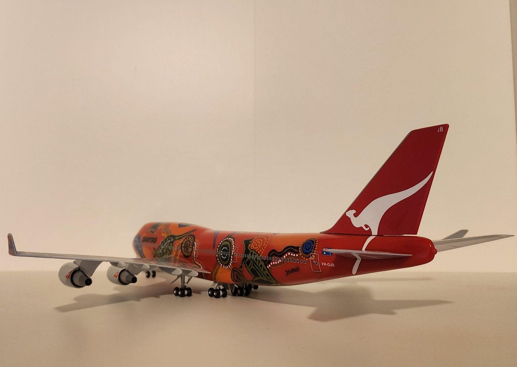 Kit di modellismo & Modellini statici: Skymarks 1/200 Qantas Boeing 747-400 – Nuovo (secondo la descrizione) da Wittenwil venduto da ced_q8j7 4
