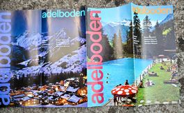 Faltprospekt ADELBODEN panorama ca 1960er Jahre