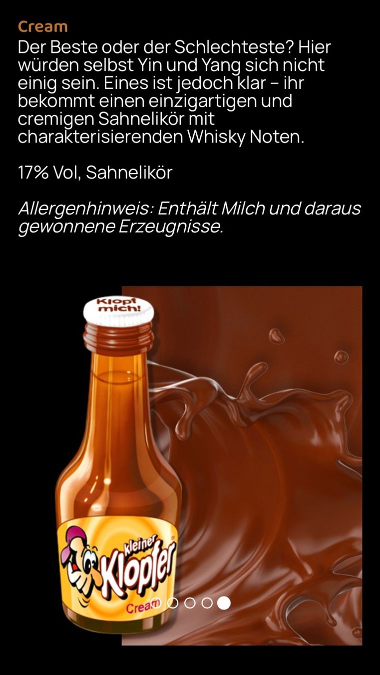 Bevande alcoliche: Kleiner Klopfer Fun Mix 25 Shots, 5 Sorten – Nuovo e nell'imballaggio originale da Basel venduto da Seifehuesli 4