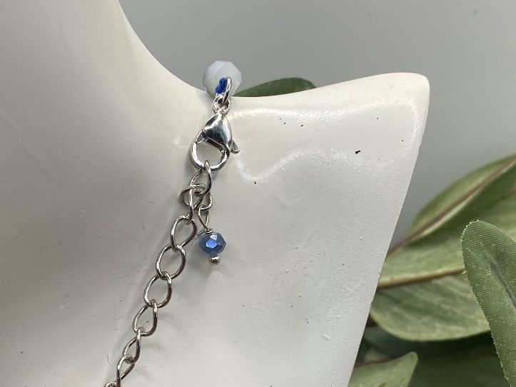 Ketten: Collier Kyanit Sodalith und Kristallen – Neu (gemäss Beschreibung) aus Luzern von S.Kern01 4