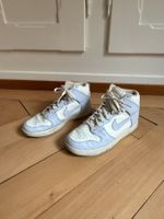NIKE - High Top Leder Sneaker weiss-lila 39