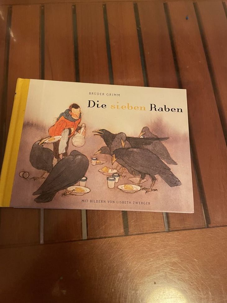 Libri: Die sieben Raben  - Brüder Grimm – Usato da Bergdietikon venduto da book-4-you