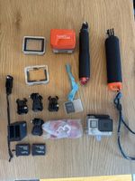 GoPro Hero4 inkl. Zubehör, Koffer, 64GB SD-Karte und Koffer
